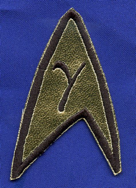 Classic Tos Star Trek Academy Services Patch Ebay