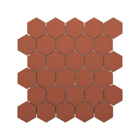 Carrelage Hexagonal X Full Body Gr S Rouge