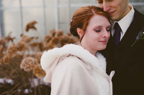 Mike And Angelas Meijer Gardens Winter Wedding In Grand Rapids Mi