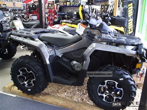 2011 Can Am 1000 Outlander Efi Xt Silver