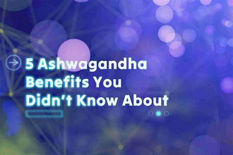 5 Ashwagandha Benefits You Didnt Know About Absolute Nootropics