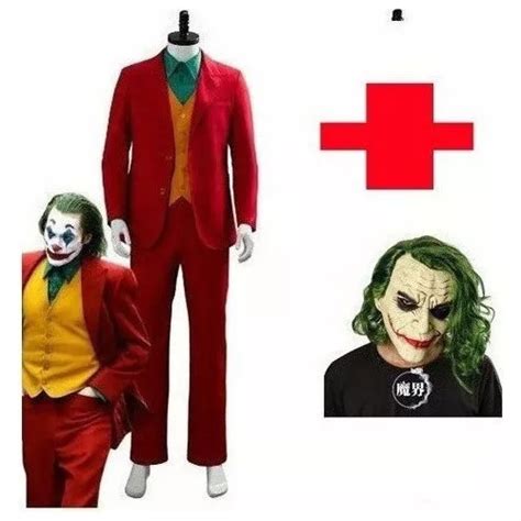 Disfraz De Joker Guas N Adulto Hombre Mask Cuotas Sin Inter S