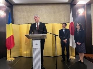 Recep Ie De R Mas Bun Pentru Ambasadorul Hiroshi Ueda Ambasada