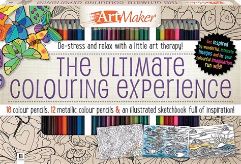 Art Maker Ultimate Colouring Experience 30-Pencil Set - Kits - Adult ...