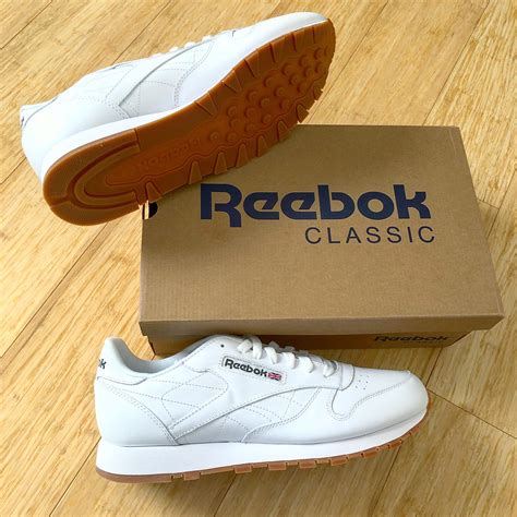 [lpu] Reebok Classic Leather With Gum Buttom Mmmm Yummy R Sneakers