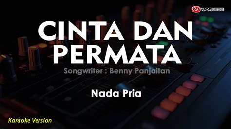 Cinta Dan Permata Panbers Karaoke Nada Pria Youtube