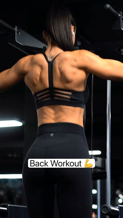 Back Workout 💪 | Workout videos, Back workout, Gym back workout