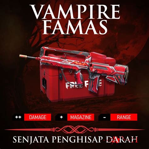 3 Skin FAMAS Spesial Bara Api Free Fire Keren Di FF Esportsku