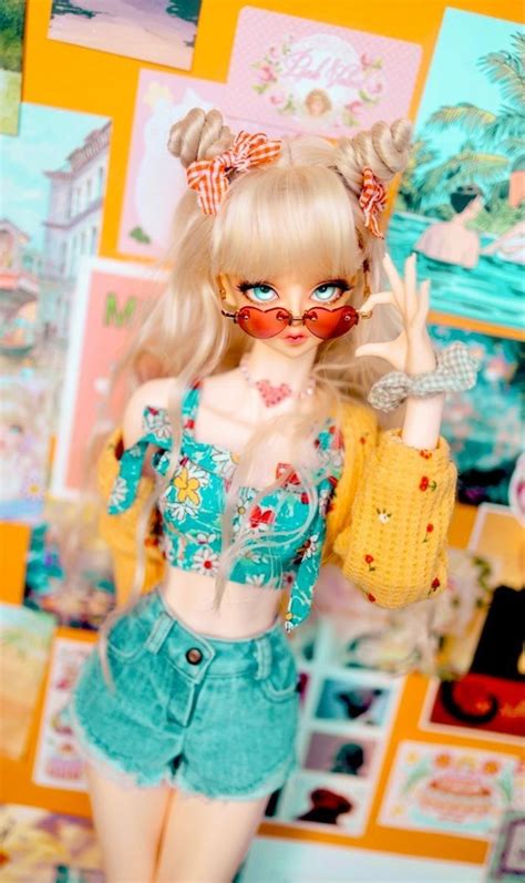 Pin By Mochika On Bjd女の子ドール Bjd Dolls Girls Beautiful Barbie Dolls Beautiful Dolls