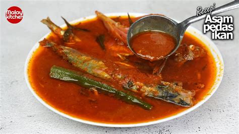 Resepi Asam Pedas Ikan Kembung Gerenti SEDAP Dan Kuah Pekat YouTube