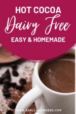 Dairy Free Hot Cocoa Mix Dinners Budget Recipes Meal Plans Freezer Meals