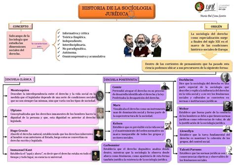 historia de la sociología juridica mapa conceptual Brainly lat