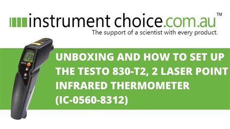 Testo T Infrared Thermometer Non Contact Surface Temperature