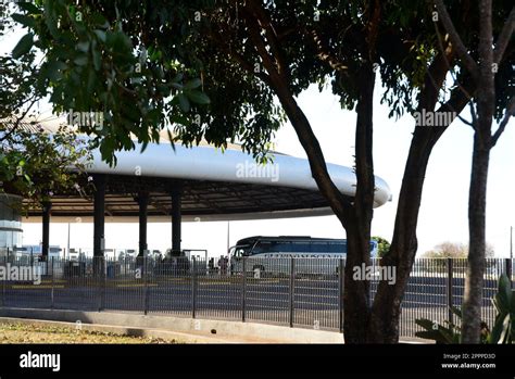 Bus Station In A City In The Interior Of The State Of São Paulo
