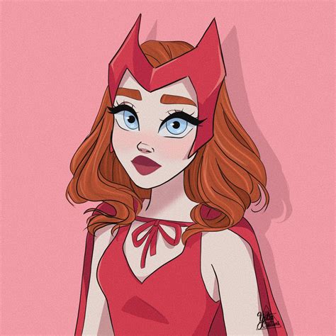 Scarlet Witch Dibujos Bonitos Superh Roes Dibujos Marvel