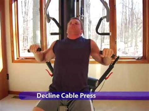 Decline Cable Press YouTube