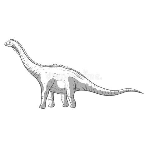 Animal De Desenho Animado De Dinossauro Ilustração Fofa Do Monstro