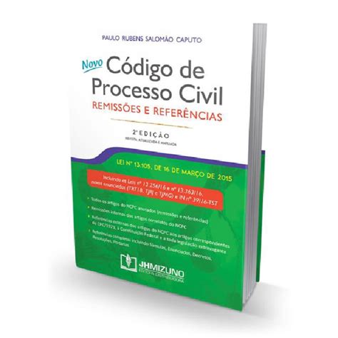 Livro Código de Processo Civil Paulo Rubens Salomão Caputo Submarino