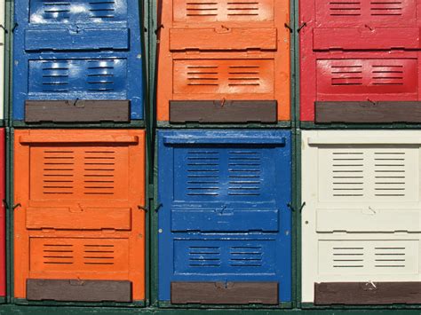 Colourful Beehives Free Photo Download Freeimages