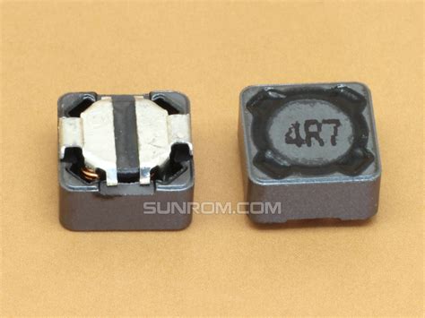 4.7uH (4R7) SMD 7mm Inductor 2.8A [5993] : Sunrom Electronics