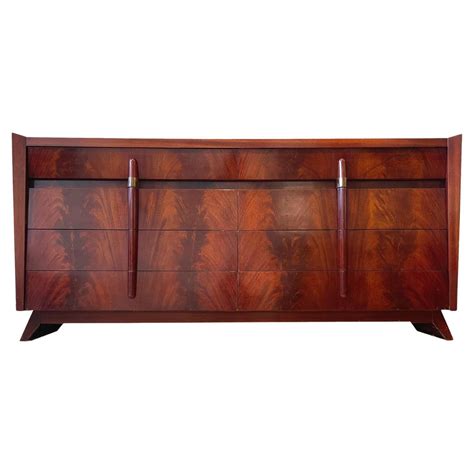 Machine Age Cherrywood Conto Original Drawer Dresser By Hickory