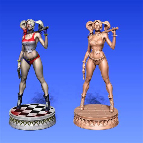 Harley Quinn From 3d Printing 3d Model 3d Printable Cgtrader