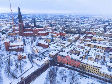 Uppsala, Sweden as seen in the Winter 15543341 Stock Photo at Vecteezy