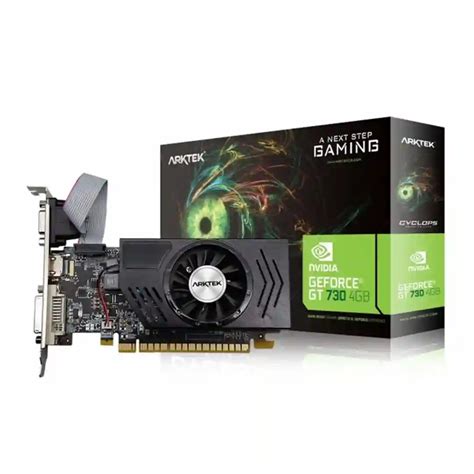 Arktek Nvidia GT730 4GB DDR3 128-bit HDMI / DVI / VGA Graphics Card ...