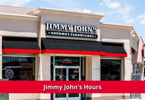 Jimmy Johns Hours 2023