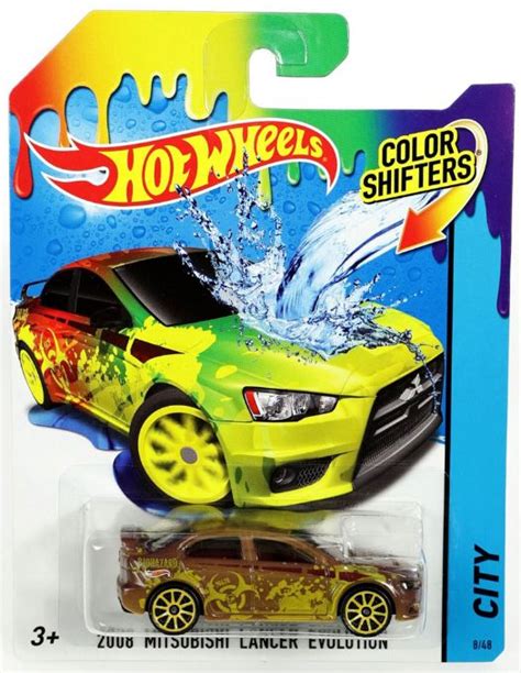 Hot Wheels Color Shift Mitsubishi Lancer Hot Wheels Color Shift Biler CFM Shop Eurotoys Net