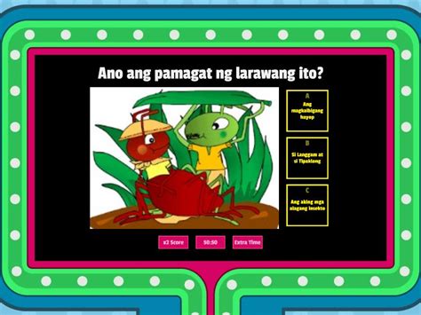 Pagbibigay Ng Angkop Na Pamagat Gameshow Quiz