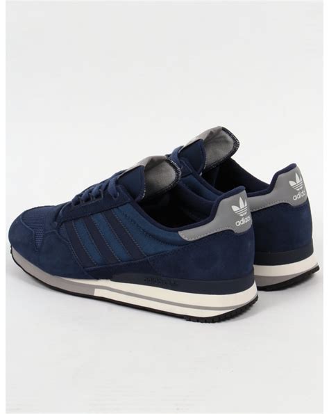 Adidas Zx 500 Og Trainers Navywhitesolid Greyoriginalsshoesmens