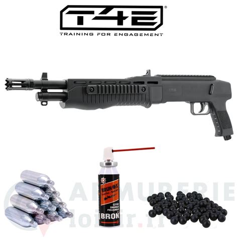 Pack Fusil de défense Umarex T4E HDB 68 16 Joules Armurerie Loisir