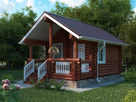 Купить баню из бревна недорого от производителя в Москве