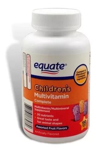 Equate Multivitamina Para Nios Tabletas Masticables Env O Gratis