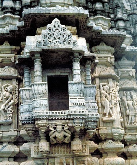 Low Cost Stock Photography Jain Temple Porticos Sculptureranakpur