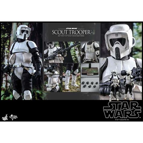 咩咩Q 全新 MMS611 Hot Toys 1 6 星際大戰 帝國偵察兵 scout trooper 白兵 蝦皮購物