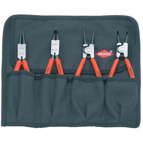 Knipex Snap Ring Pliers Set In Tool Roll 4 Piece The Home Depot Canada