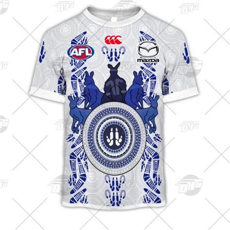 Afl North Melbourne Kangaroos Custom Name Number 2021 Indigenous