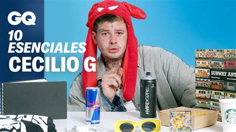 Cecilio G 10 Cosas Sin Las Que No Puede Vivir 10 Esenciales GQ