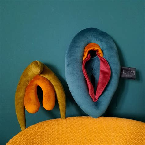 Sex Therapy Tools Sex Education Pillows Vulva Anatomy Set Of