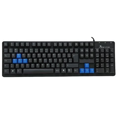 Teclado Gamer Usb Prova D Gua Membrana T Ctil Knup Kp Mercado Livre