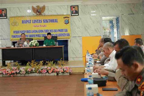 Goriau Forkopimda Siak Bersinergi Ciptakan Pemilu Aman Dan Berkualitas