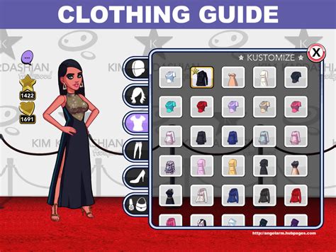 "Kim Kardashian: Hollywood" Game Clothing Guide - HubPages