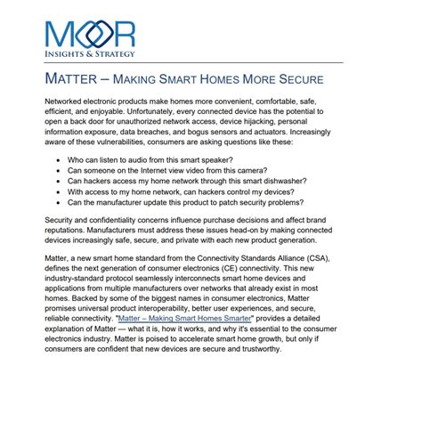 IS 2024 050 Matter Making Smart Homes More Secure ASHB