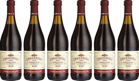 Cavicchioli Lambrusco Rosso Dell Emilia Igt Dolce Amabile X L