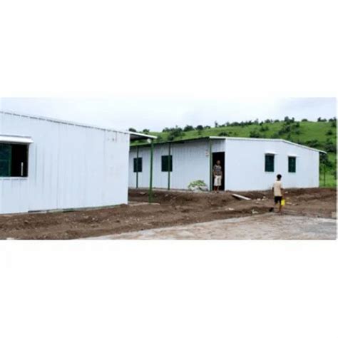 Mild Steel Prefab Staff Hutment Use Industrial At Rs Square Feet