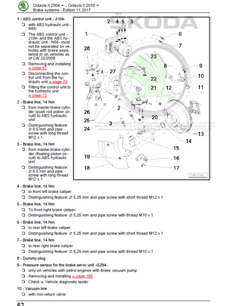 Skoda Octavia Ii Z Repair Service Manual