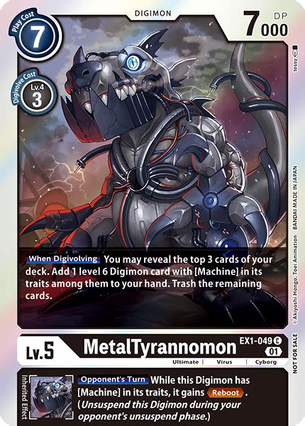 Metaltyrannomon Promo Digimon Cardtrader