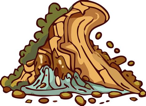 Landslide Png Graphic Clipart Design 24586247 Png